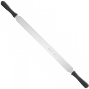 Szpatuła łopatka cukiernicza płaska z dwoma uchwytami 705 mm