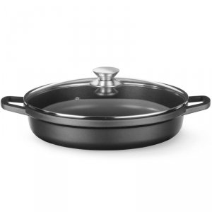 Garnek z pokrywką z powłoką nieprzywierającą 4.3 l 425x332x70 mm