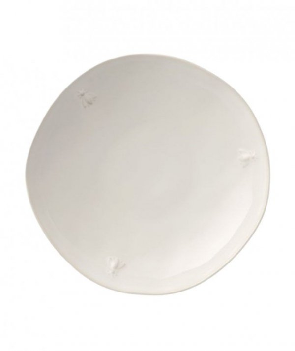 Abeille Talerz Głęboki Ceramiczny Kremowy