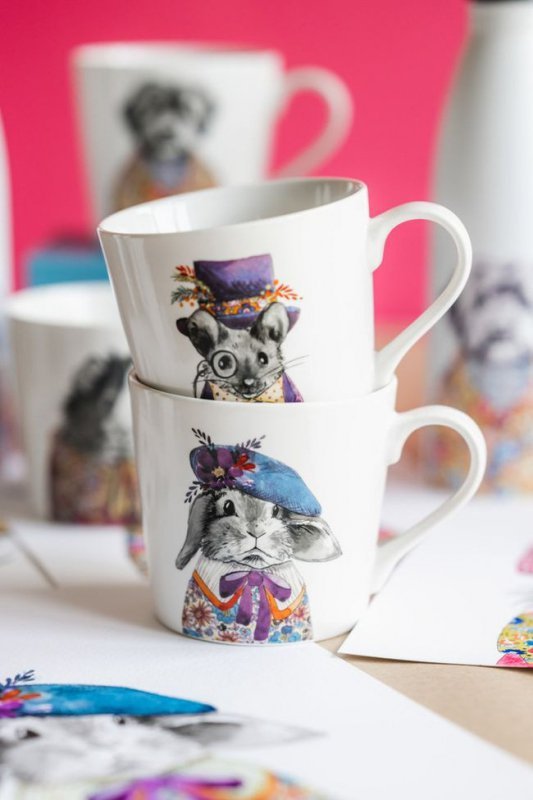 Mikasa Tipperleyhill, Zając Kubek Porcelanowy - 380 ml