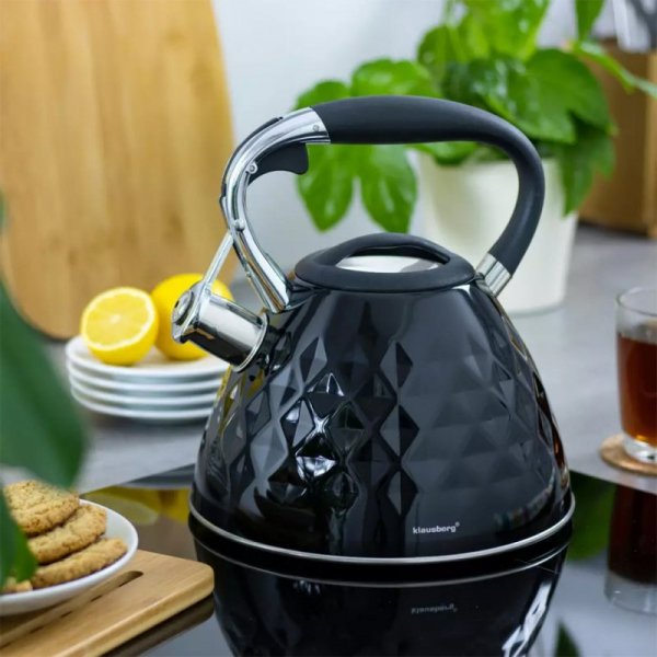 CZAJNIK Z GWIZDKIEM KLAUSBERG 3L KB-7455