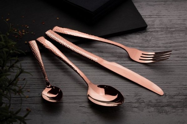 SZTUĆCE 24 ELEM. BERLINGER HAUS BH-2617 ROSE GOLD