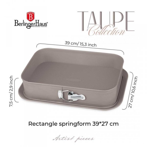 FORMA TYTANOWA 39x27cm BERLINGER HAUS BH-7943 TAUPE