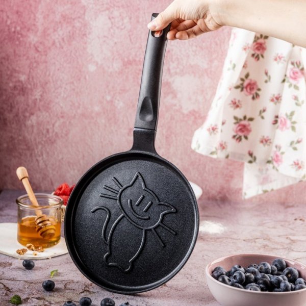 PATELNIA DO NALEŚNIKÓW Z KOTKIEM 18cm KLAUSBERG KB-7973