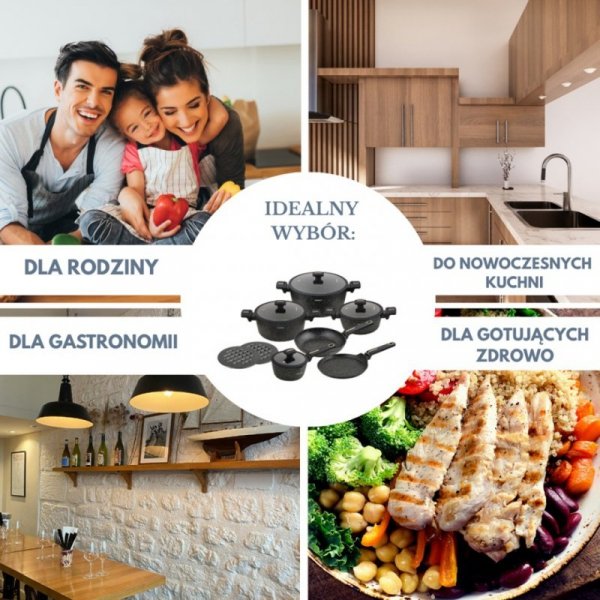 ZESTAW 12 ELEM. GARNKÓW MARMURKOWYCH KLAUSBERG KB-7966