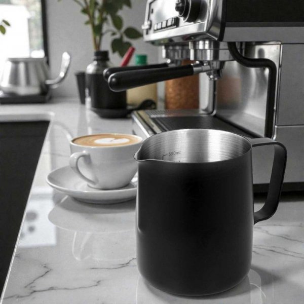 MLECZNIK DZBANEK STALOWY DO SPIENIANIA MLEKA 350ml 2209