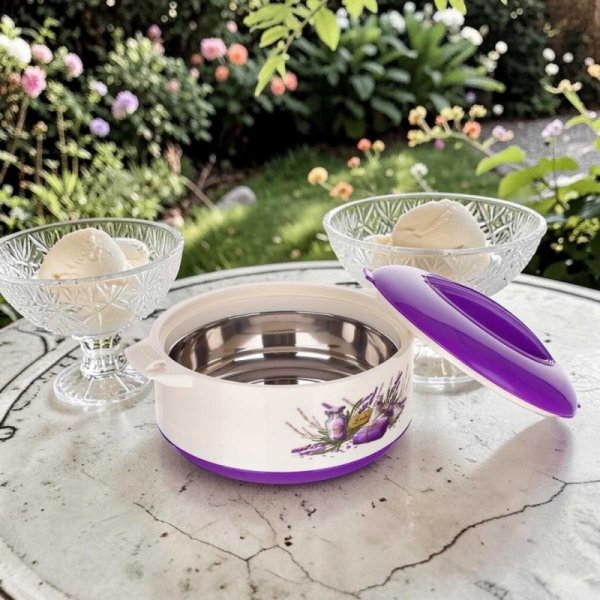 TERMOMISA DO LODÓW TERMOS OBIADOWY 2,5L BANQUET LAVENDER