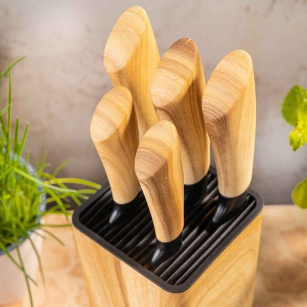 ZESTAW NOŻY KUCHENNYCH W BLOKU KLAUSBERG KB-9035