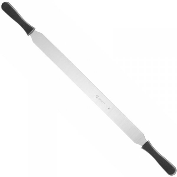 Szpatuła łopatka cukiernicza płaska z dwoma uchwytami 705 mm