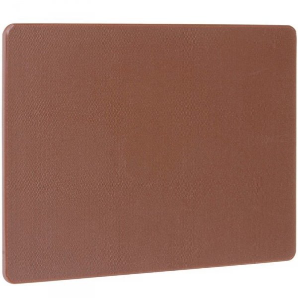 Deska do krojenia HACCP 600x400 mm - brązowa