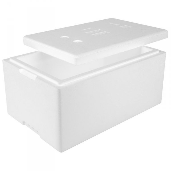Termobox pudełko termiczne styropianowe z pokrywką