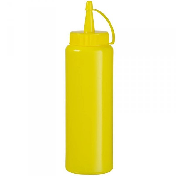 Dyspenser pojemnik do sosów zimnych 0,2l. żółty - Hendi 558003