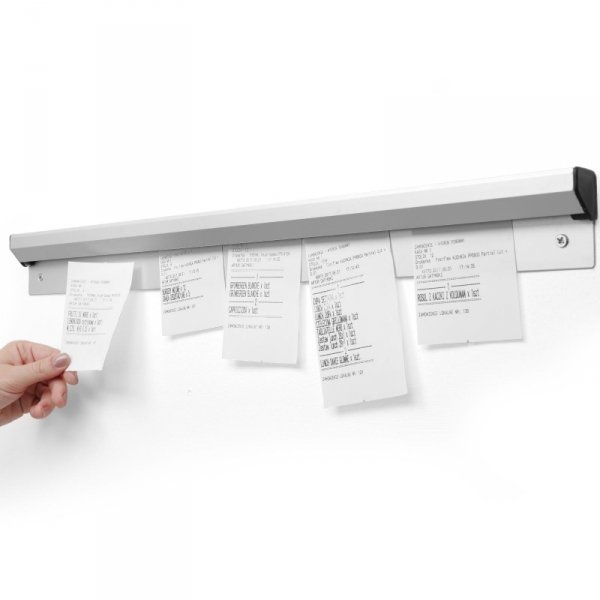 Listwa do bonowania bonów zamówień aluminium dł. 915mm - HENDI 513712