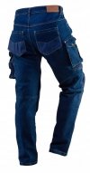NEO 81-228-XS Spodnie robocze do pasa DENIM, OXFORD XS/46