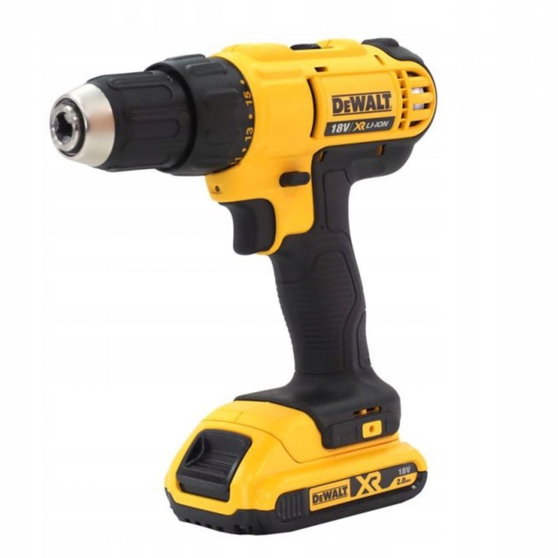 DeWalt wkrętarka akumulatorowa wiertarko-wkrętarka 18V 2x2,0Ah + walizka
