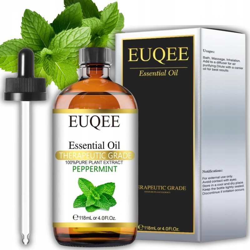 Olejek Eteryczny z Mięty Pieprzowej 118ml Naturalny 100% Bez Domieszek