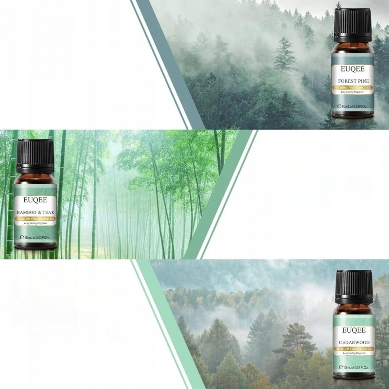 Olejek eteryczny Zestaw Olejków Zapachowych Naturalne Powietrze EUQE 6x10ml