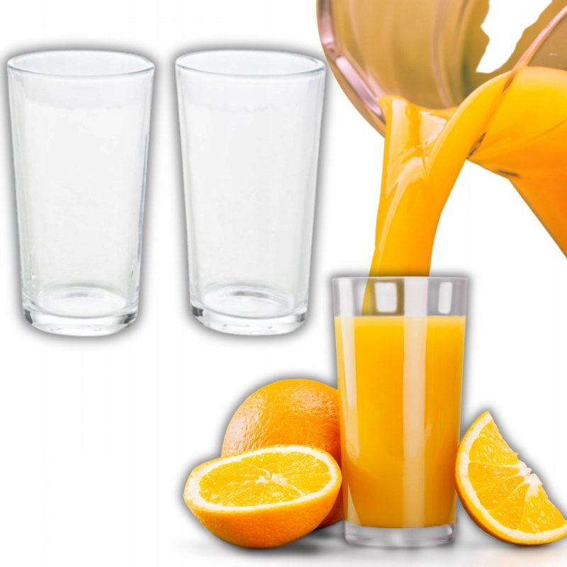 Zestaw Szklanek do Wody i Soku 300ml 3 sztuki – Stylowe i Wytrzymałe !