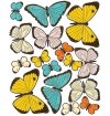 Naklejki duże pastelowe motyle