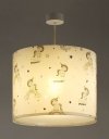 Lampa wisząca UNICORN Jednorożce zwis Dalber 42432