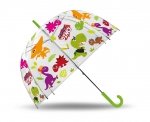 Parasolka przezroczysta DINOZAURY parasol transparentny