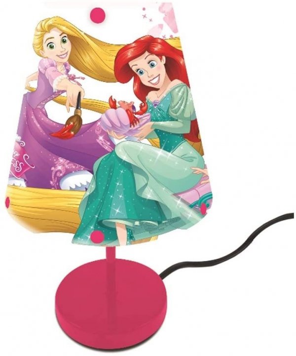 Lampka nocna Disney Princess biurkowa Księżniczki sieciowa Lexibook