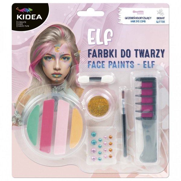 Farby do malowania twarzy i ciała oraz włosów ELF
