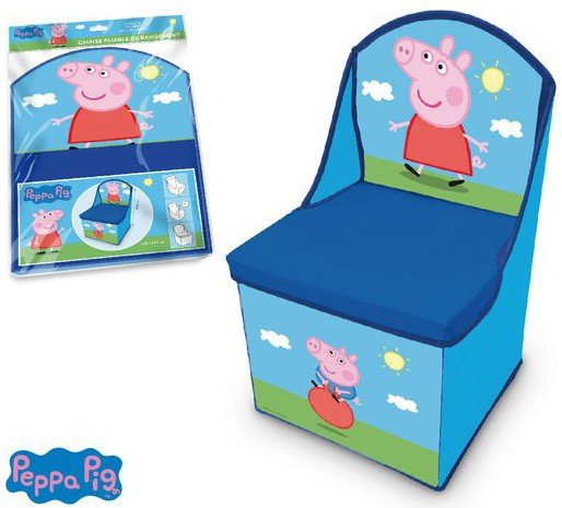 Fotel Pudełko pojemnik na zabawki Świnka Peppa Pig