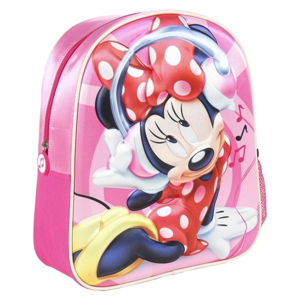 Plecak 3D Myszka Mini plecaczek wypukły Disney Minnie Mouse new