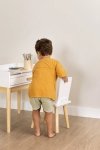 Krzesełko do biurka dziecięcego drewniane Tomy Kid