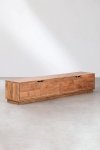 Ława telewizyjna szafka rtv pod telewizor drewno akacjowe - 200 cm
