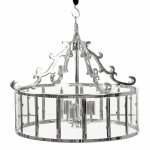 LAMPA WISZĄCA SZKLANO-NIKLOWANA