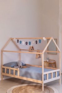 Drewniane Łóżko Dla Dziecka Stelarz Pod Materac Teddy Kids 