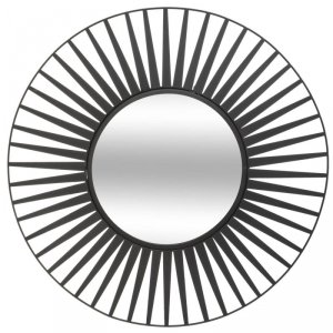 Metalowe lustro ścienne Słońce 50 cm
