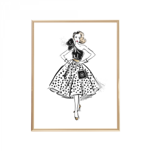 Grafika Glam Woman III - różne rozmiary