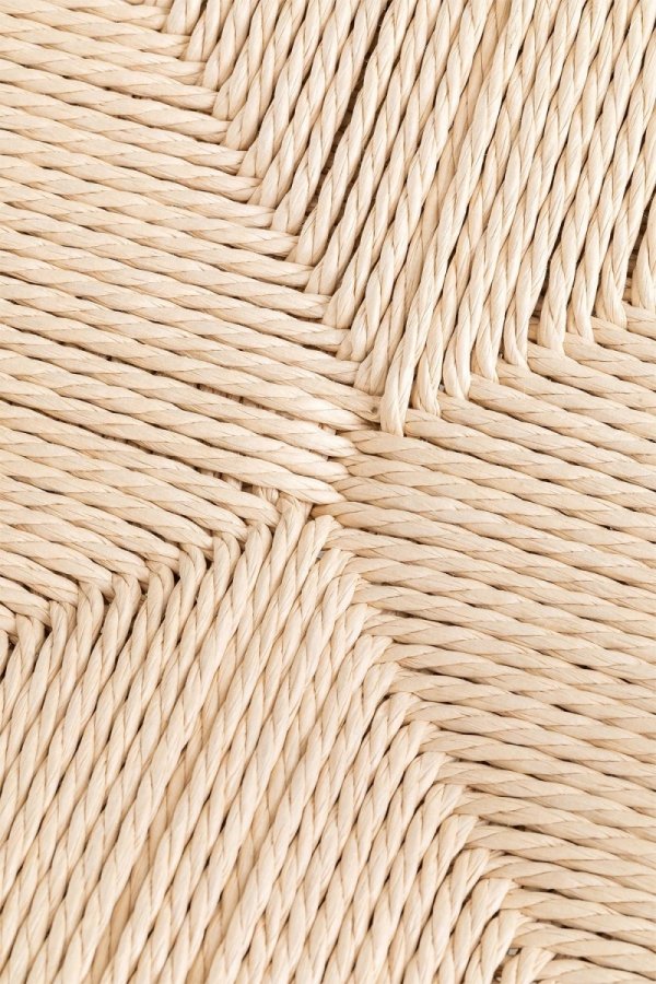 Krzesło do jadalni i stołu w salonie Vakker z drewna w kolorze brązowym sklum