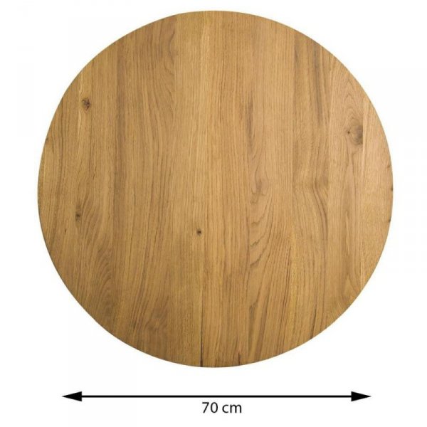 Stolik kawowy OakLoft 70 cm Oak czarny