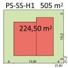 Projekt warsztatu samochodowego PS-SS-H1 pow. 260.00 m2