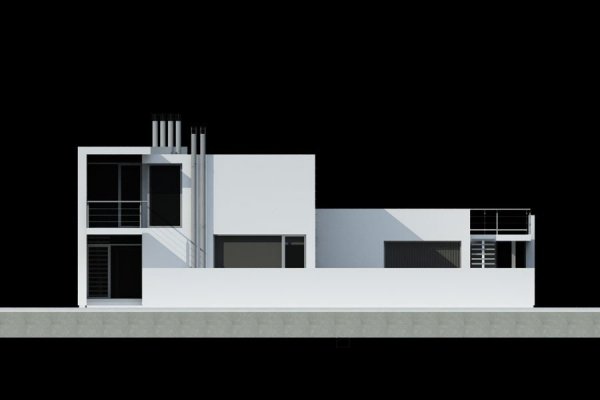 Projekt domu nowoczesnego PS-GH-230-15 pow. 397,05 m2