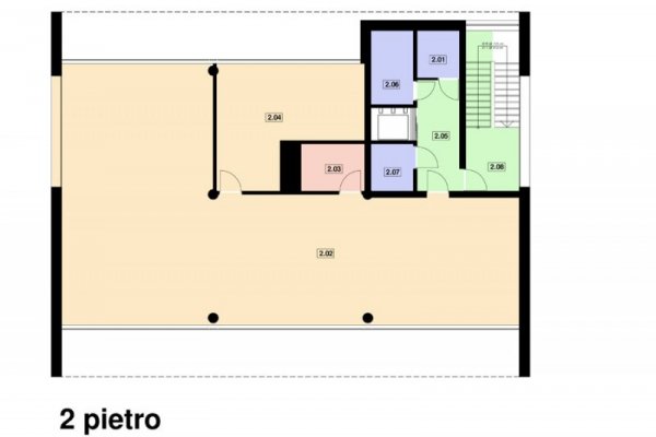 Projekt biurowca PS-BR-310-30 pow. 841,82 m2