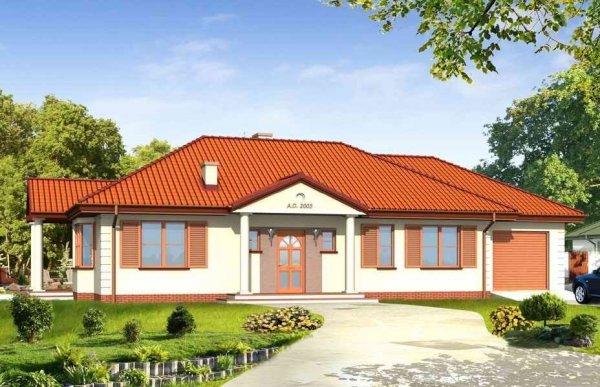 Projekt domu Jak marzenie III pow.netto 114,23 m2
