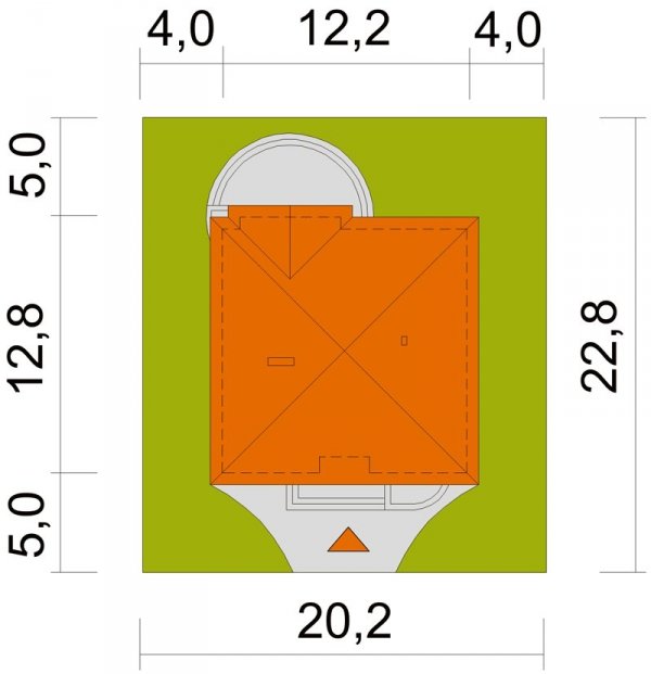 Projekt domu Groszek