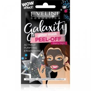 Eveline Galaxity Glitter Mask Maseczka do twarzy oczyszczająco - regenerująca Starry Night 10g