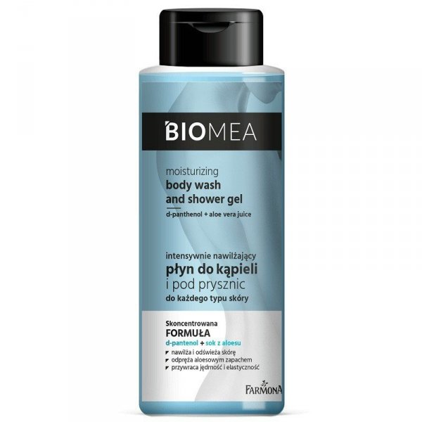 Farmona Biomea Intensywnie Nawilżający Płyn do kąpieli i pod prysznic 2w1 - każdy rodzaj skóry 500ml