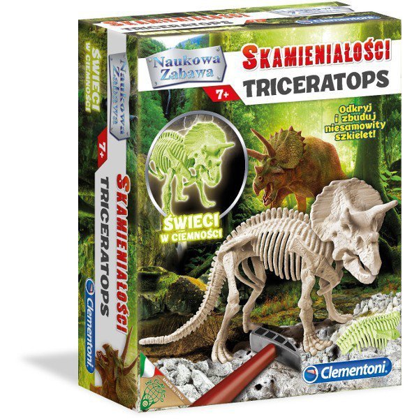 Clementoni Skamieniałości Triceratops