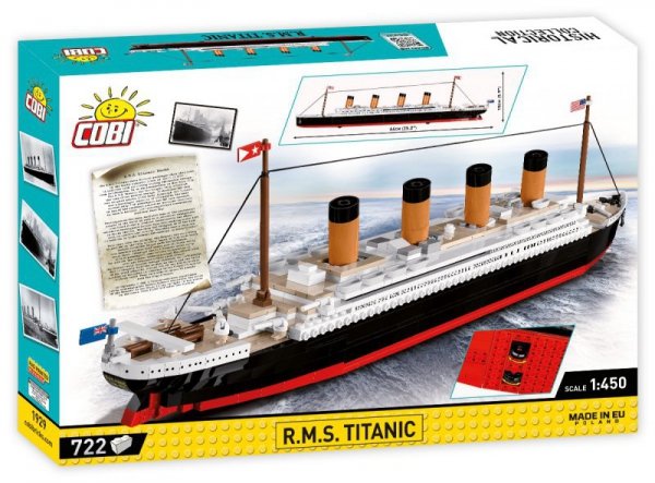 Cobi Klocki Klocki 722 elementy RMS Titanic 1:450
