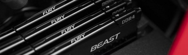 Kingston Pamięć DDR4 FURY Beast 16GB(2*8GB)/2666 CL16