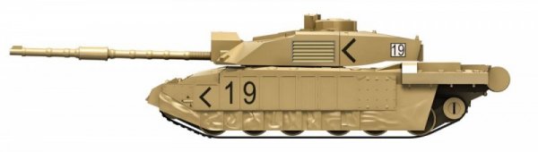 Airfix Model Quickbuild Challenger Tank Desert