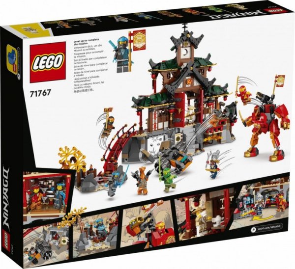 LEGO Klocki Ninjago 71767 Dojo ninja w świątyni