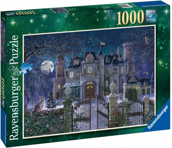 Ravensburger Polska Puzzle 2D 1000 elementów Świąteczna posiadłość